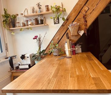 APPARTEMENT 1 PIÈCE MANSARDÉ À HÜTTEN (ZH), MEUBLÉ, TEMPORAIRE - Foto 6