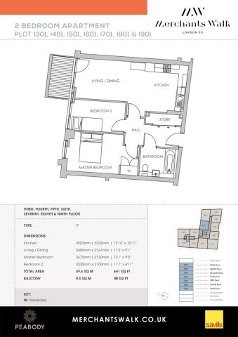 2 Bed Flat, Hoey Court, E3 - Photo 2