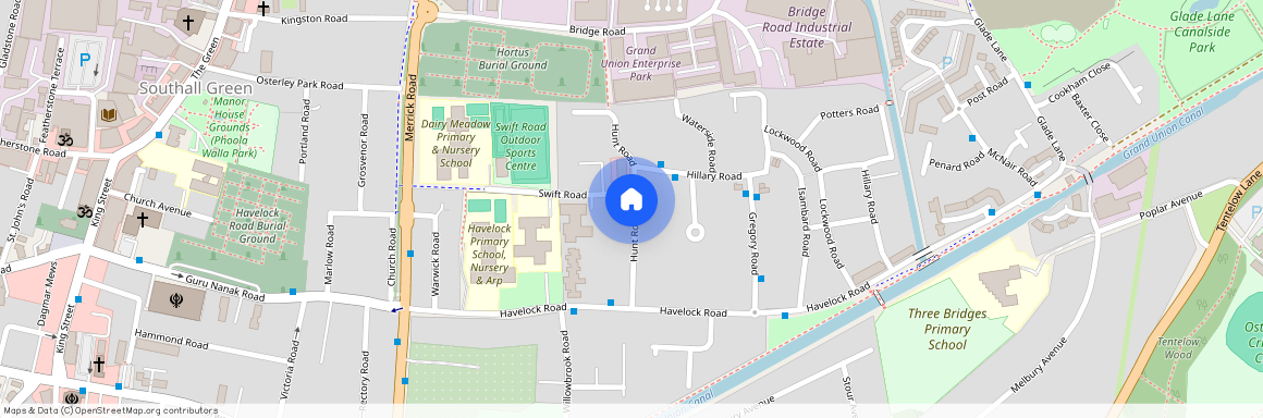 Hunt Road, Southall, Middlesex, UB2