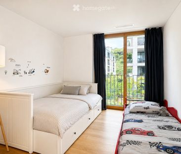 Befristet, möbliert: Moderne 4.5-Zimmer-Wohnung mit Seesicht - Photo 3