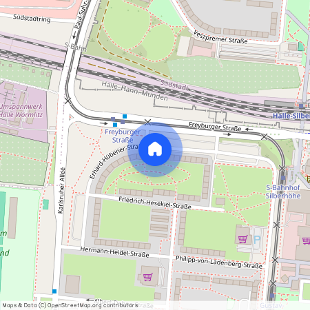 Erhard-Hübener-Straße 19 (Silberhöhe), 06132 Halle