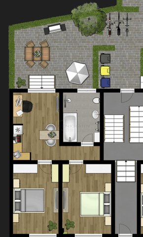 Moderne, helle 2,5 Zimmerwohnung - Einbauküche, Einbauspots, Balkon - Photo 2