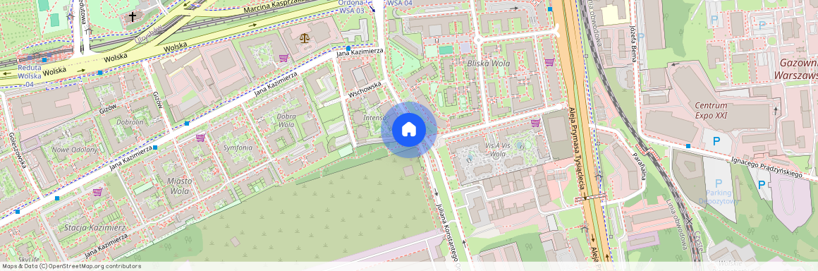 Juliana Konstantego Ordona, Odolany, Wola, Warszawa, mazowieckie