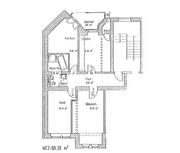 Plauen-Seehaus: 3-Zimmerwohnung mit Balkon & Stellplatz – 80?m² - - Photo 1