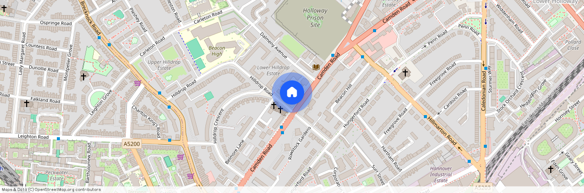 Hilldrop Road, Camden Road N7