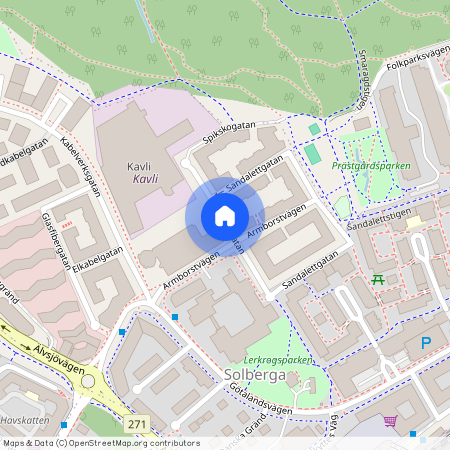 Spikskogatan, Älvsjö