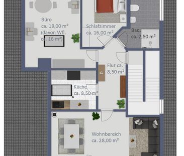 DG-Wohnung in charmantem Zweifamilienhaus - Foto 6