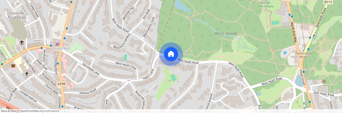 West Heath Road, NW3, London