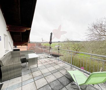 IMMOBILIEN SCHNEIDER -Steinhöring- schöne 4 Zimmer DG-Wohnung mit großer Dachterrasse und Wohnküche - Foto 3