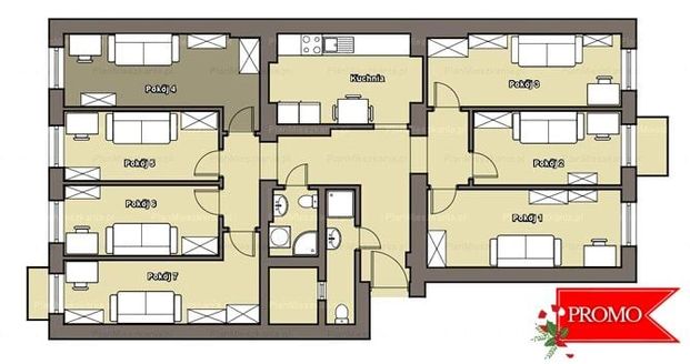 Pokój, ul. Reja - Zdjęcie 1