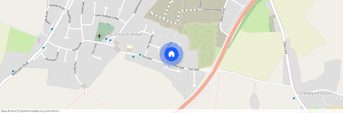 Highfield, Church Aston, Newport