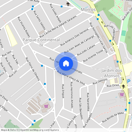 Rua Capitão Zineu Simionato, Jardim Adriana, Guarulhos