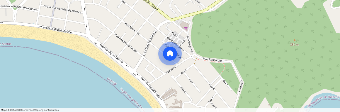 Rua Amazonas, 765 - Lado Praia - Loteamento João Batista Julião, Guarujá, São Paulo, 11443530