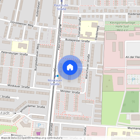 Bukarester Straße 1, Halle