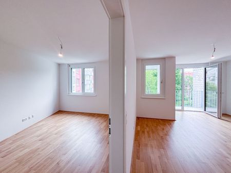 Moderne Mietwohnung mit Balkon in urbaner Lage - Photo 2