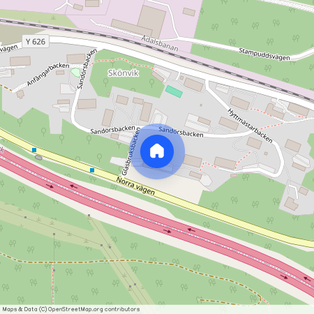 Glasbruksbacken 3, Sundsvall