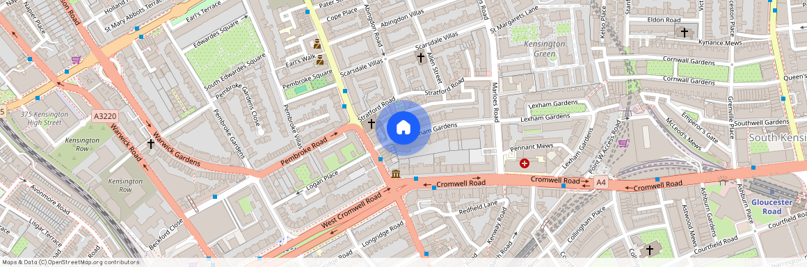 LEXHAM GARDENS, South Kensington, London, W8