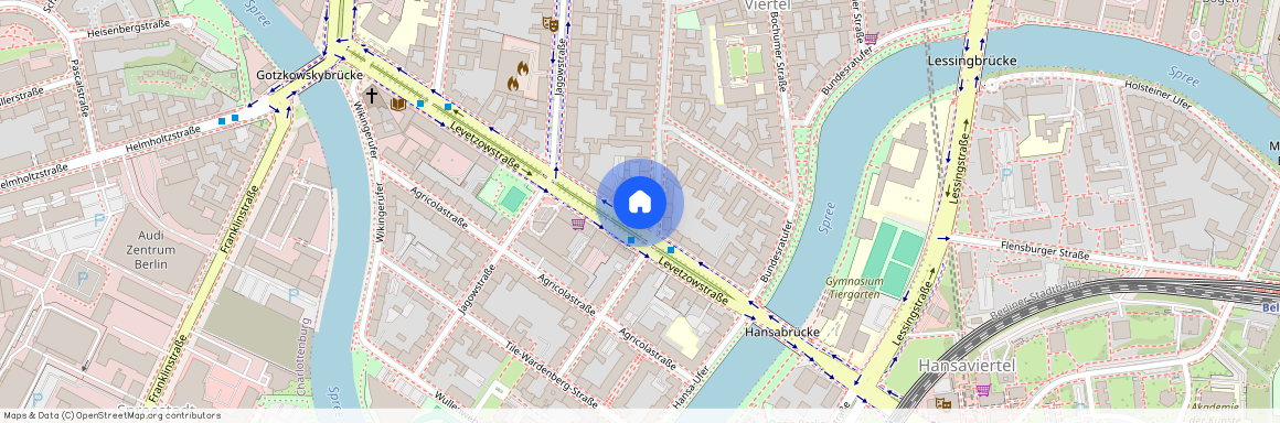 Levetzowstr. 18, 10555 Mitte - Tiergarten