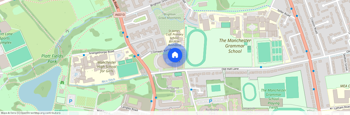 Cromwell Range, Manchester M14