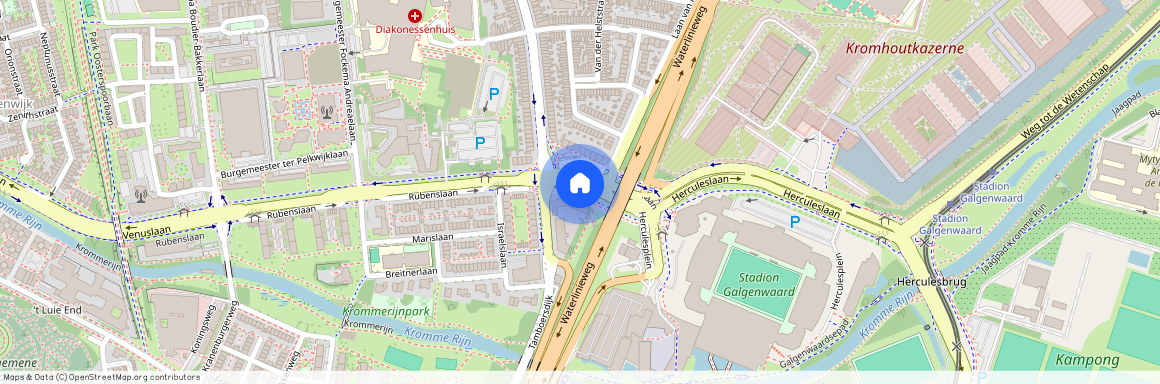 Rubenslaan en omgeving, 3583 RB, Stadionlaan, Utrecht