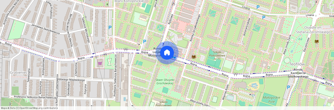 ul. Rojna, Teofilów, Bałuty, Łódź, łódzkie