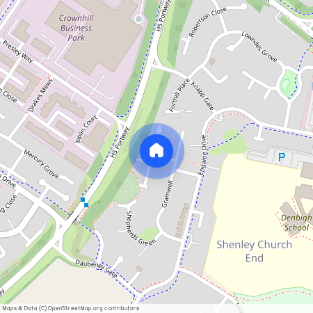 Edmund Court, Shenley Church End