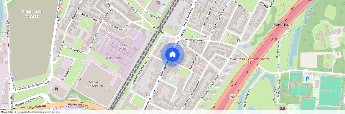 Nazareth, 6222 AG, Meerssenerweg, Maastricht