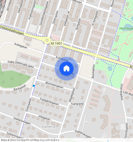 Paradisgatan, Hässleholm