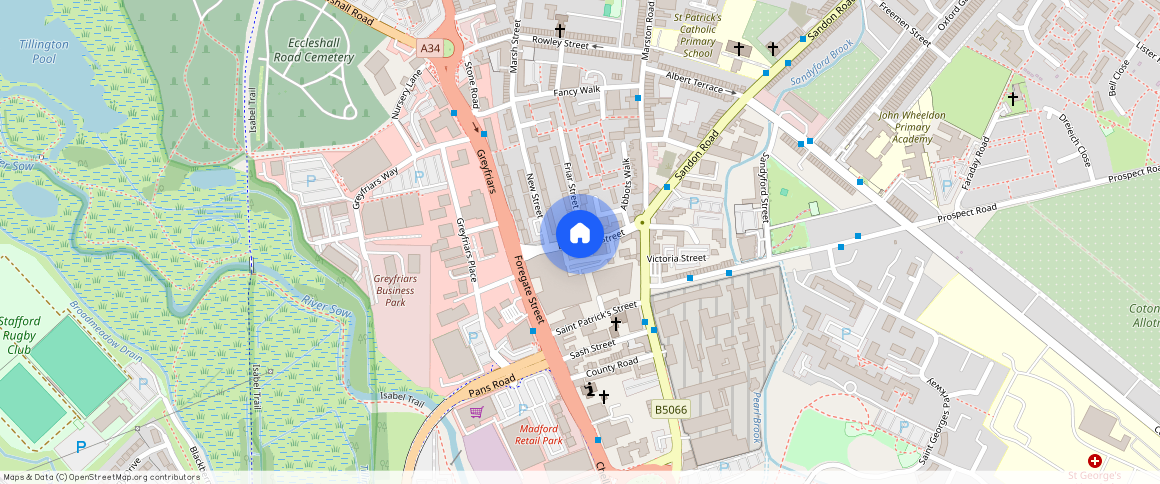 Browning Street, Stafford, ST16