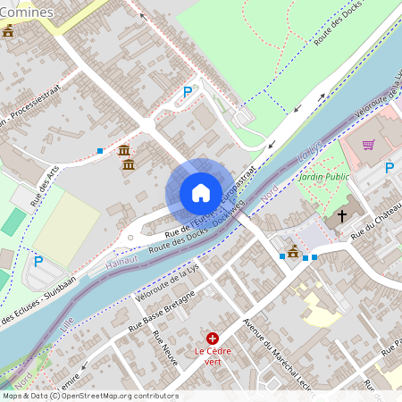 Route des Ecluses 1 2.1, 7780 Comines-Warneton