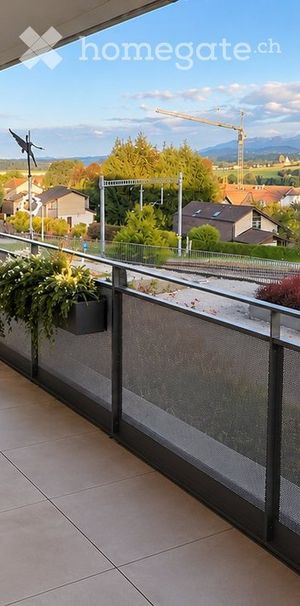 Spacieux 4.5 pièces à Neyruz - Vue magnifique & gare à 30Sec - Foto 1