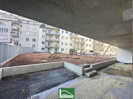 Erstbezugs-Gartenwohnung mit über 200m² Garten bei der U3 Kendlerstraße mit Küche! - Photo 5