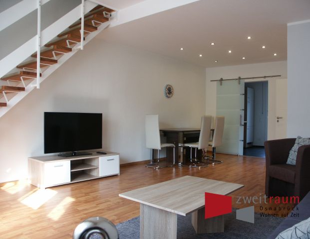 Hagen a.T.W., großzügig über 2 Etagen möblierte Maisonette-Wohnung. - Foto 1