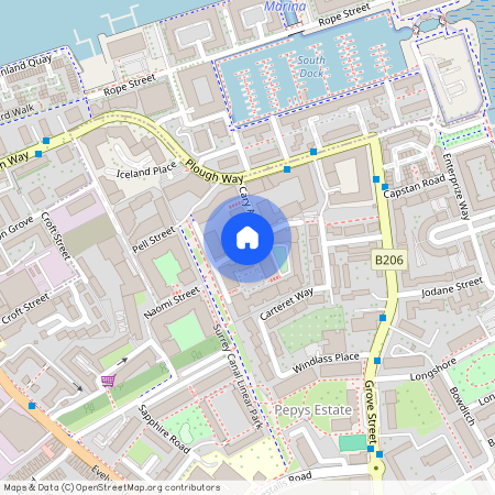 Royal Victoria Gardens, Whiting Way, SE16