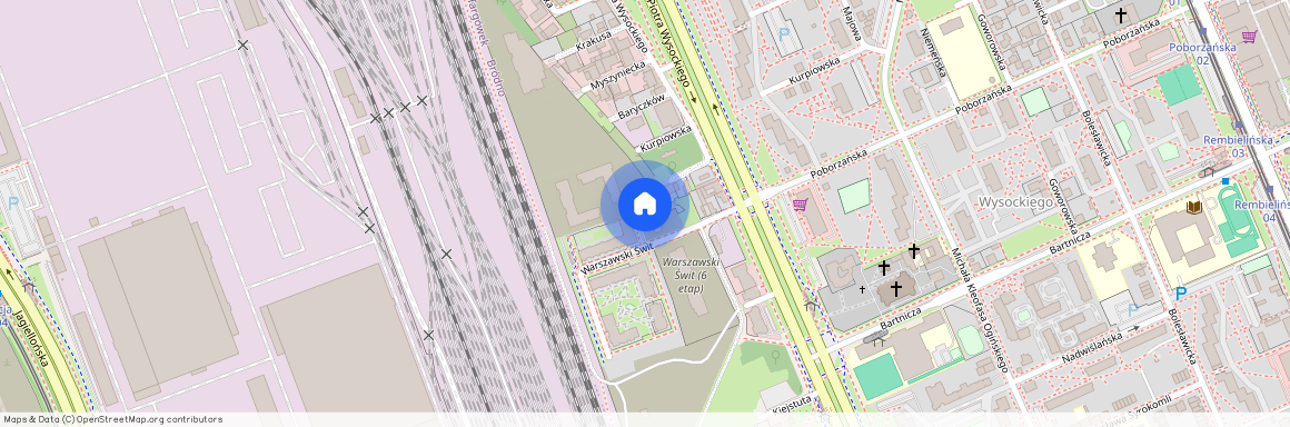 ul. Baryczków, Bródno, Targówek, Warszawa, mazowieckie