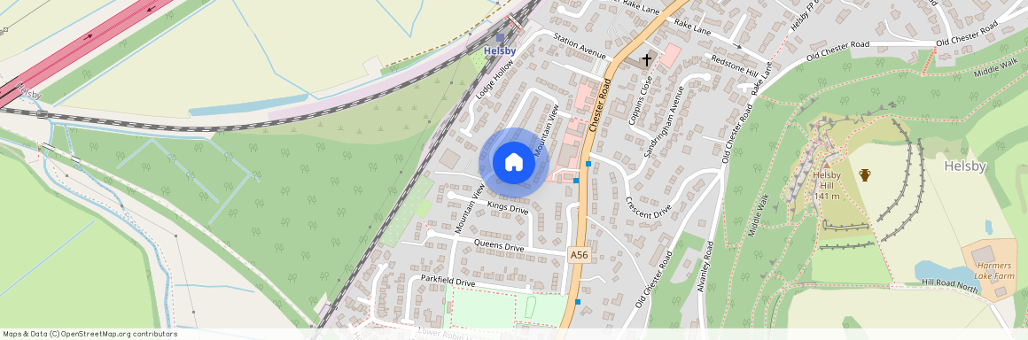 Mountain View, Helsby, Frodsham, Cheshire, WA6