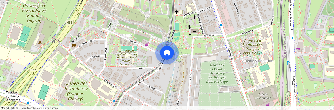 ul. Winiarska 40, Poznań, Stare Miasto, Winiary