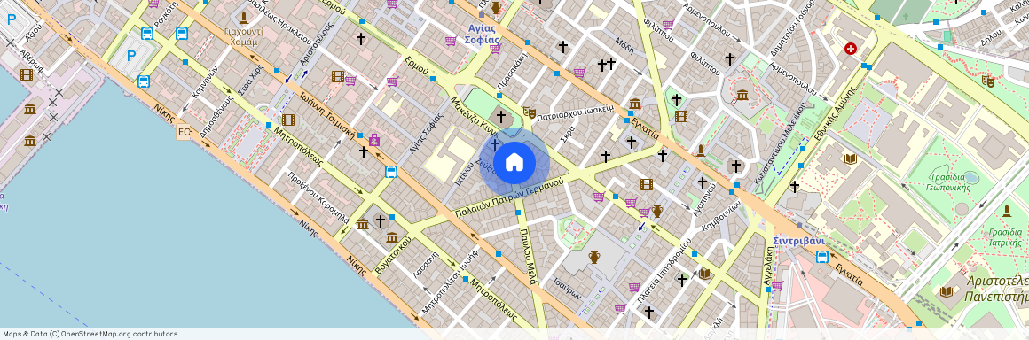 Μελά Παύλου 42, 546 22 Θεσσαλονίκη, Αγία Σοφία (Κέντρο Θεσσαλονίκης)