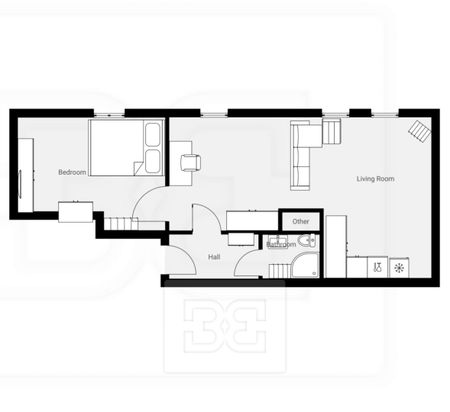 Pronájem bytu 2+kk 51 m², Mladých Běchovic 2, Praha - Фото 3