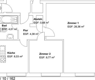 Ideal für zwei! 2 ZKB in gefragter Lage! - Foto 1