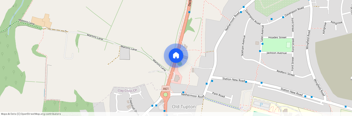 Russell Gardens, Chesterfield, Old Tupton