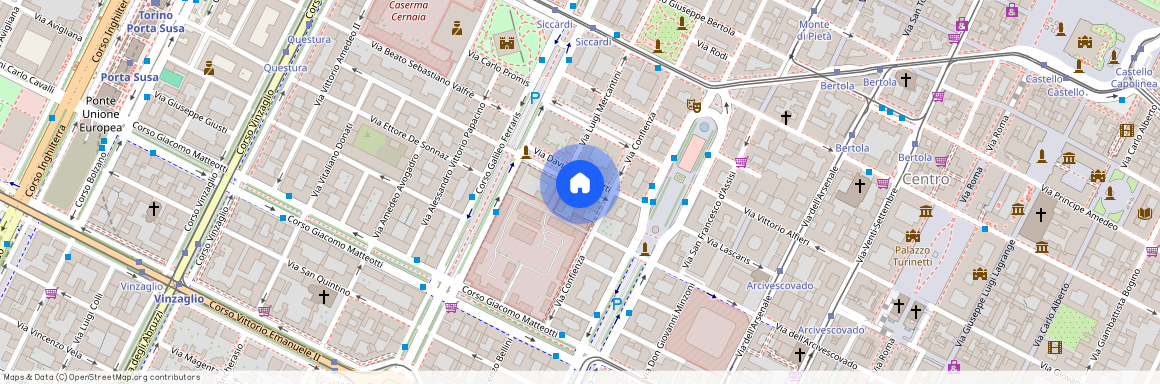 Via davide bertolotti, 9, Torino, Piedmont 10121