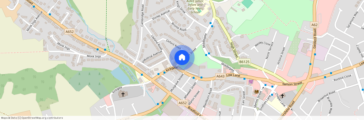 Church Street, Birstall, Batley, West Yorkshire, WF17