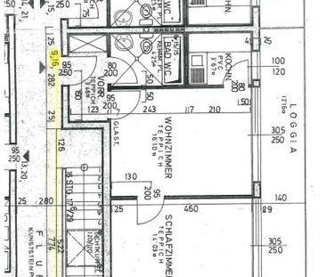 Schöne 2 Zimmerwohnung mit Loggia in Grünlage und mit Fernblick Sal... - Photo 3