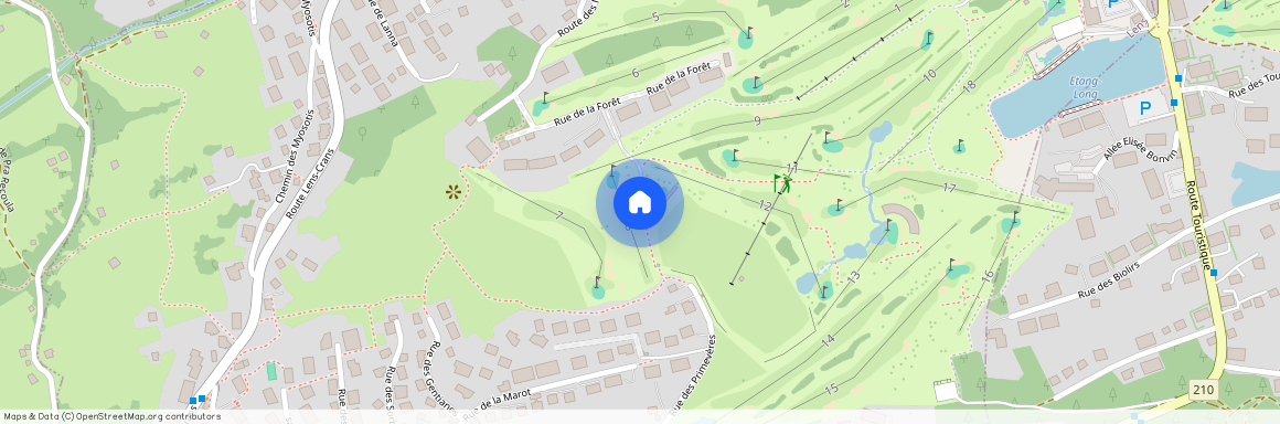 Location à la semaine CHF 1 '300.-, 3963 Crans-Montana