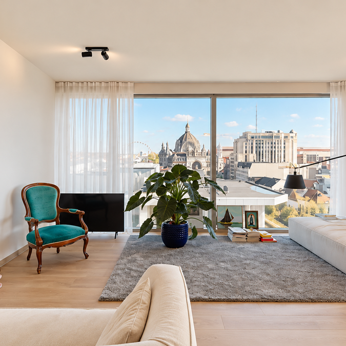 Appartement te huur in Antwerpen voor € 1.450 met 1 slaapkamer - foto 1