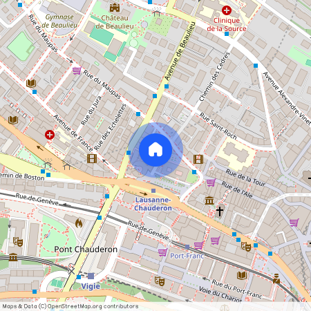 1003, Lausanne, Rue Du Petit-Rocher, 6