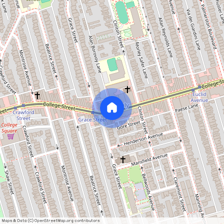 605 College Street #3, Toronto, Palmerston-Little Italy