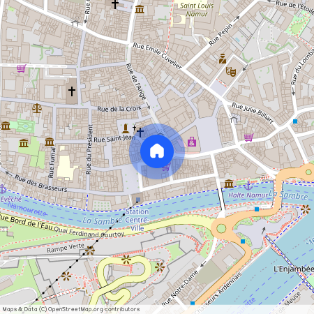 Rue des Echasseurs, 6, 1, 5000, Namur