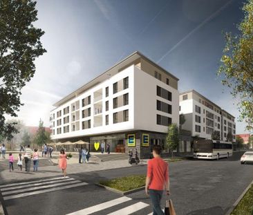 Neubau/ Erstbezug: Moderne 2-Zimmer-Wohnung in zentraler Lage von L... - Foto 1